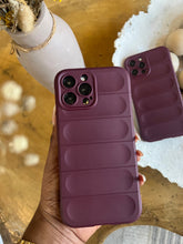Load image into Gallery viewer, Maroon Soft 3D Stripe case