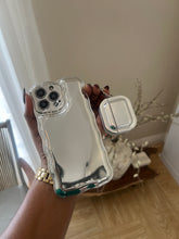 Load image into Gallery viewer, Luxury sliver case (can be bought with or without the popsocket)