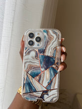 Load image into Gallery viewer, Electroplated Marble design 2 in 1 SHOCKPROOF CASE
