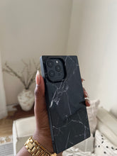 Load image into Gallery viewer, Rectangular black marble case