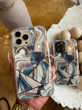Load image into Gallery viewer, Electroplated Marble design 2 in 1 SHOCKPROOF CASE