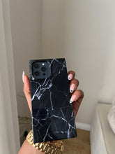 Load image into Gallery viewer, Rectangular black marble case