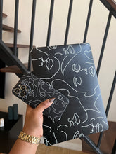 Load image into Gallery viewer, Black minimalist Lineart case