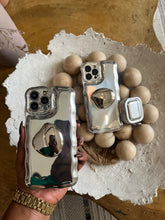 Load image into Gallery viewer, Luxury sliver case (can be bought with or without the popsocket)