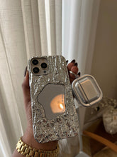 Load image into Gallery viewer, Gorgeous sliver laser mirror case