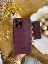 Load image into Gallery viewer, Maroon Soft 3D Stripe case