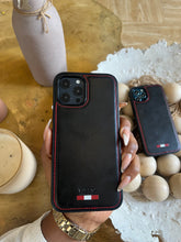 Load image into Gallery viewer, LUXURY LEATHER PHONECASE (BLACK)