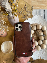 Load image into Gallery viewer, LUXURY LEATHER PHONECASE (BROWN)