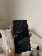Load image into Gallery viewer, Rectangular black marble case