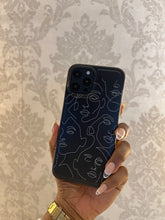Load image into Gallery viewer, Black minimalist case