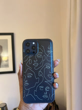Load image into Gallery viewer, Black minimalist case