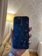 Load image into Gallery viewer, Black minimalist case