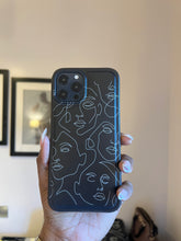 Load image into Gallery viewer, Black minimalist case
