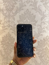 Load image into Gallery viewer, Black minimalist case
