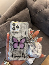 Load image into Gallery viewer, Butterfly popsocket phonecase only