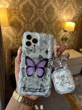 Load image into Gallery viewer, Butterfly popsocket phonecase only