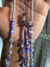 Load and play video in Gallery viewer, Gorgeous Long beaded Charms (lavender)