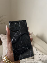 Load and play video in Gallery viewer, Rectangular black marble case