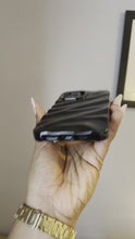 Load and play video in Gallery viewer, GLOSSY 3D WAVE CASE (BLACK)
