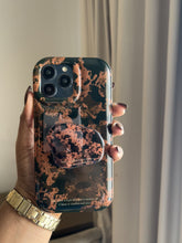 Load and play video in Gallery viewer, Luxury Amber marble case