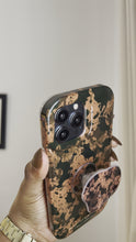 Load and play video in Gallery viewer, Luxury Amber marble case