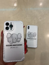Load and play video in Gallery viewer, Sliver Kaws phone case