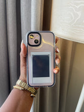 Load image into Gallery viewer, Black Transparent protective card slot case