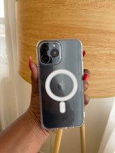 Load image into Gallery viewer, Clean Transparent MagSafe case