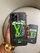 Load image into Gallery viewer, Green LV Phone case
