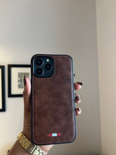 Load image into Gallery viewer, LUXURY LEATHER PHONECASE (BROWN)