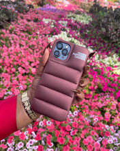 Load image into Gallery viewer, BROWN LUXURY PUFFER CASE