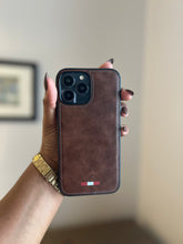Load image into Gallery viewer, LUXURY LEATHER PHONECASE (BROWN)