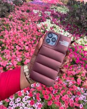 Load image into Gallery viewer, BROWN LUXURY PUFFER CASE