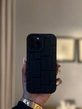 Load image into Gallery viewer, Black protective 3D Block case