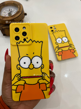 Load image into Gallery viewer, Rectangular Bart SIMPSON phonecase