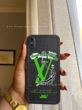 Load image into Gallery viewer, Green LV Phone case