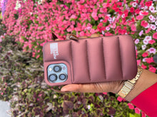 Load image into Gallery viewer, BROWN LUXURY PUFFER CASE