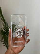 Load image into Gallery viewer, Transparent Angel art popsocket case