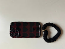 Load image into Gallery viewer, Black Love Heart Fuzzy Plush Heart  bracelet!