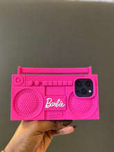 Load image into Gallery viewer, Pink Barbie stereo case π
