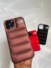 Load image into Gallery viewer, BROWN LUXURY PUFFER CASE