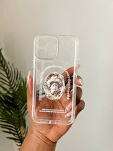 Load image into Gallery viewer, Transparent Angel art popsocket case
