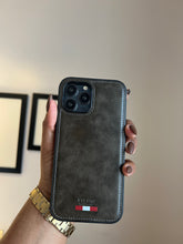 Load image into Gallery viewer, LUXURY LEATHER PHONECASE (DARK Vintage )