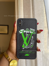 Load image into Gallery viewer, Green LV Phone case