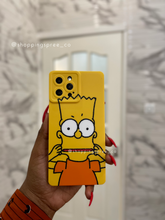 Load image into Gallery viewer, Rectangular Bart SIMPSON phonecase
