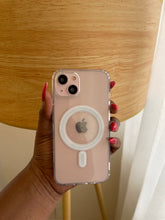 Load image into Gallery viewer, Clean Transparent MagSafe case