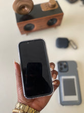 Load image into Gallery viewer, Black Transparent protective card slot case
