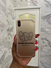 Load image into Gallery viewer, Gold Kaws phone case
