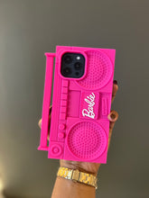 Load image into Gallery viewer, Pink Barbie stereo case π