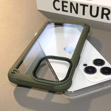 Load image into Gallery viewer, Transparent shockproof bumper case